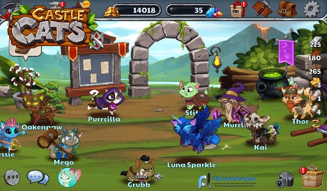 Download Castle Cats MOD APK Unlimited Money/Gems Updated