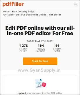 Pdffiller PDf Editor in hindi