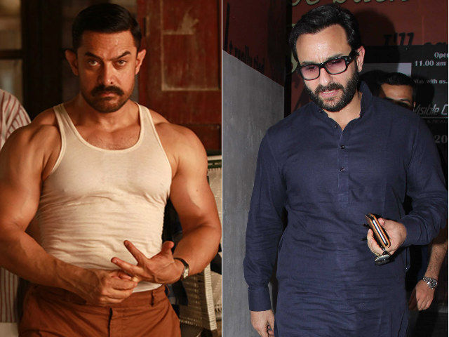 SAIF ALI KHAN PUJI AKTING AAMIR KHAN DALAM FILM TERBARUNYA DANGAL