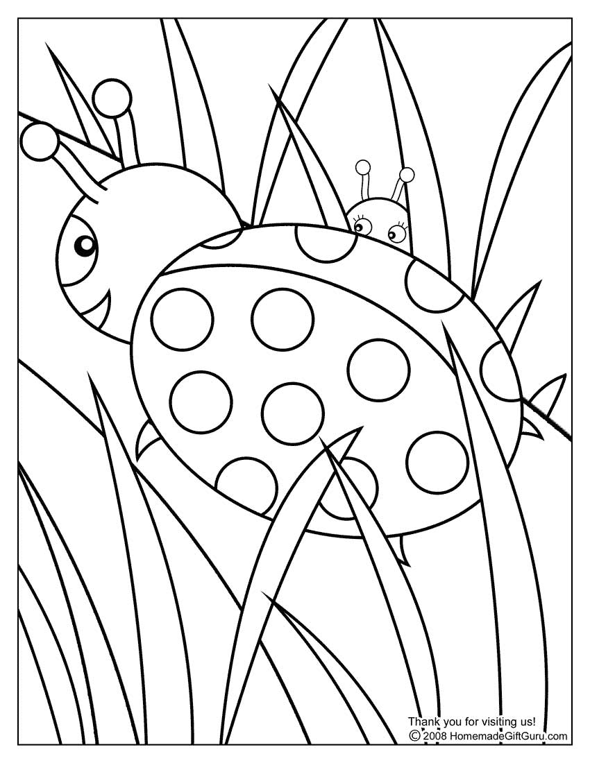 Blank Coloring Pages To Print