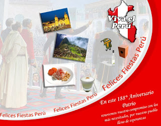 Felices Fiestas Patrias Perú 2009