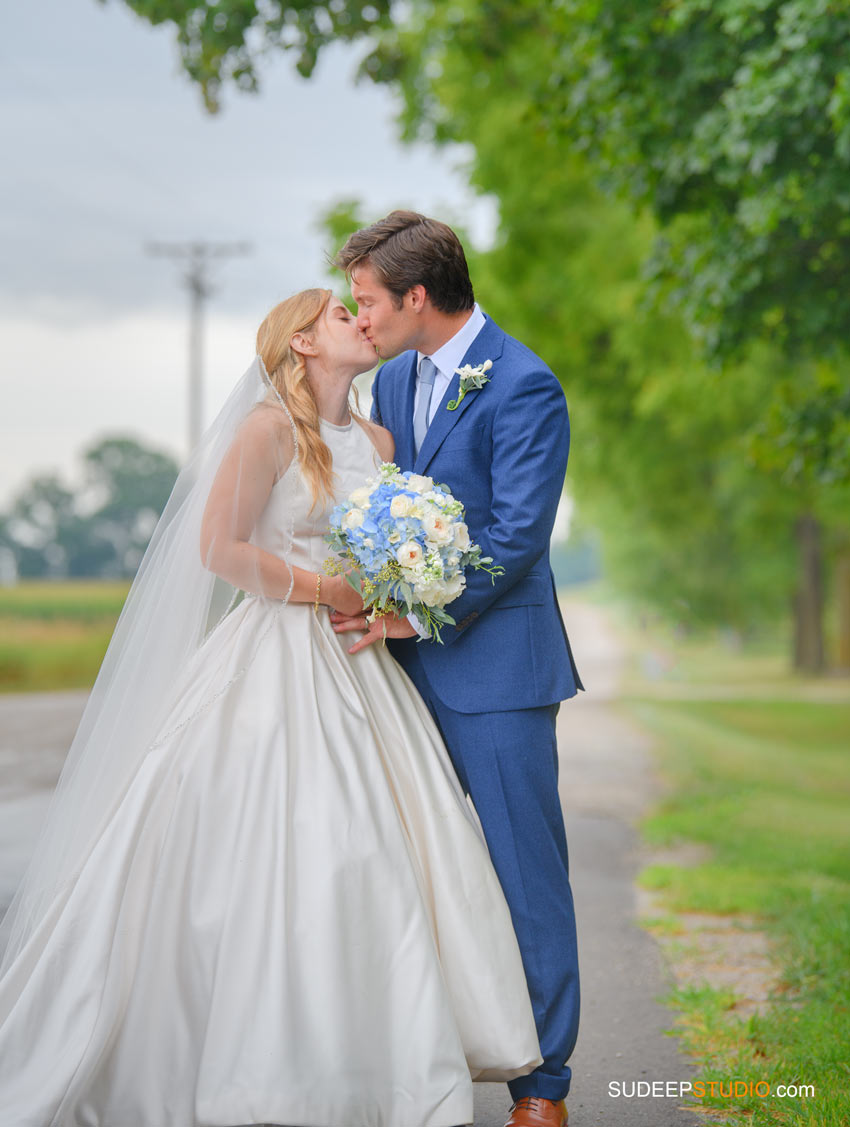 Rustic Farm Wedding Photography in Saline Dexter Dusty Muddy Road Jeep Barns by SudeepStudio.com Ann Arbor Wedding Photographer