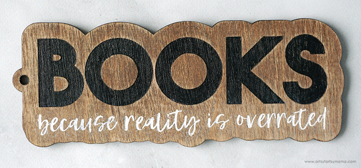 Wood Reading Bookmarks + Free Laser Cut File