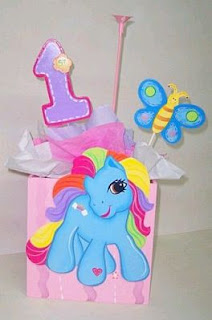 My Little Pony Kids Party centerpieces