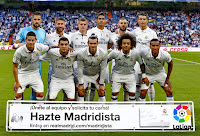 REAL MADRID C. F. - Madrid, España - Temporada 2016-17 - Kiko Casilla, Sergio Ramos, Kroos, Varane, Benzema y Cristiano Ronaldo; James Rodríguez, Kovacic, Bale, Marcelo y Danilo - REAL MADRID 1 (Sergio Ramos) VILLARREAL C. F. 1 (Bruno) - 21/09/2016 - Liga de 1ª División, jornada 5 - Madrid, estadio Santiago Bernabeu