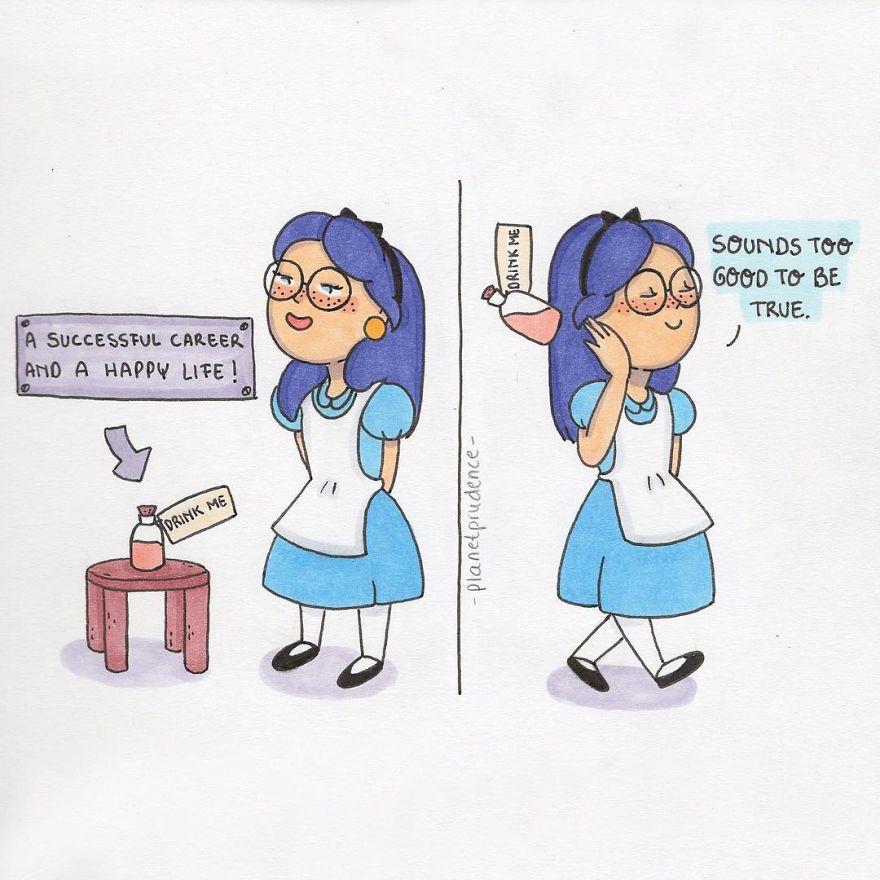 28 Hilarious Illustrations About Women's Everyday Problems