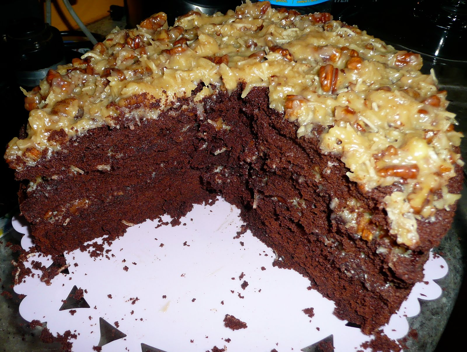 moist chocolate cake recipe Chocolate, Pecans and Coconut = German Chocolate Cake