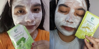 Gizi Beauty Mask Cucumber and Rice