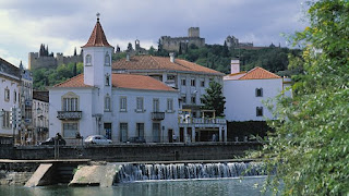 Cidade de Tomar em Portugal