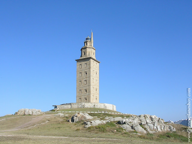 TOrre Hercules faro mas antiguo Galicia