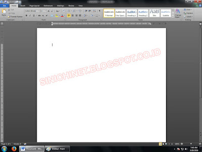  Warna tampilan background Microsoft Office  CARA MUDAH MENGGANTI TAMPILAN WARNA BACKGROUND MS OFFICE 2010