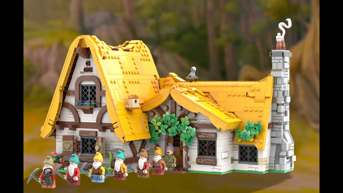 レゴアイデアで 白雪姫と七人のこびと が製品化レビュー進出 21年第1回1万サポート獲得デザイン紹介 スタッズ レゴ総合最新情報メディア
