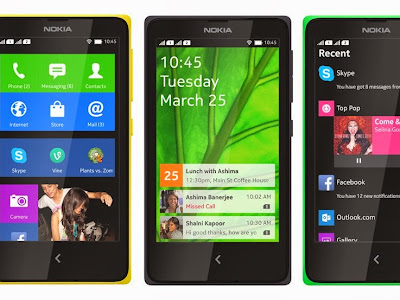 Perbandingan Spesifikasi Antara Nokia X, Nokia X+ dan Nokia XL