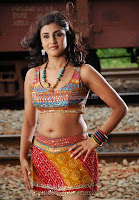 Hot, kausha, showing, navel