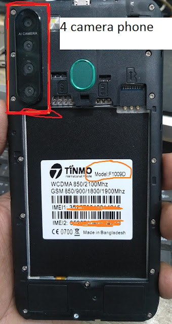 tinmo f1009d flash file without password not