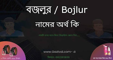 বজলুর নামের অর্থ কি