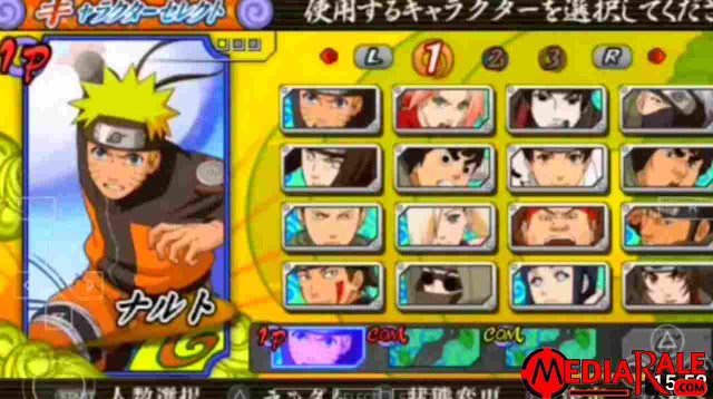 Download Naruto Shippuden Narutimate Accel 3 ISO PPSSPP