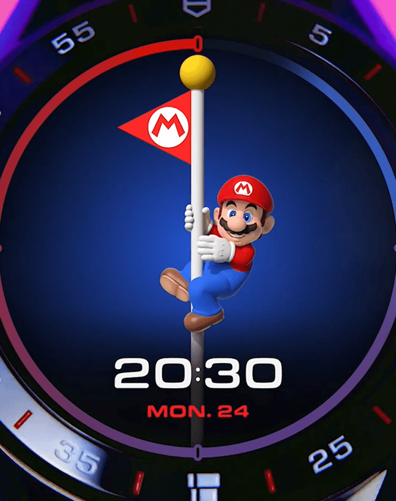 TAG Heuer introduced a Super Mario Limited Edition smartwatch