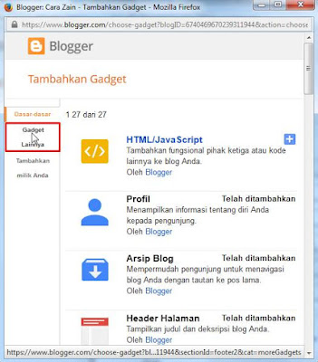 Cara Membuat Widget Join This Site Di Blog Terbaru