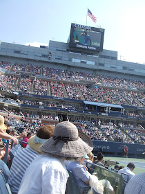 spectator style at the US Open