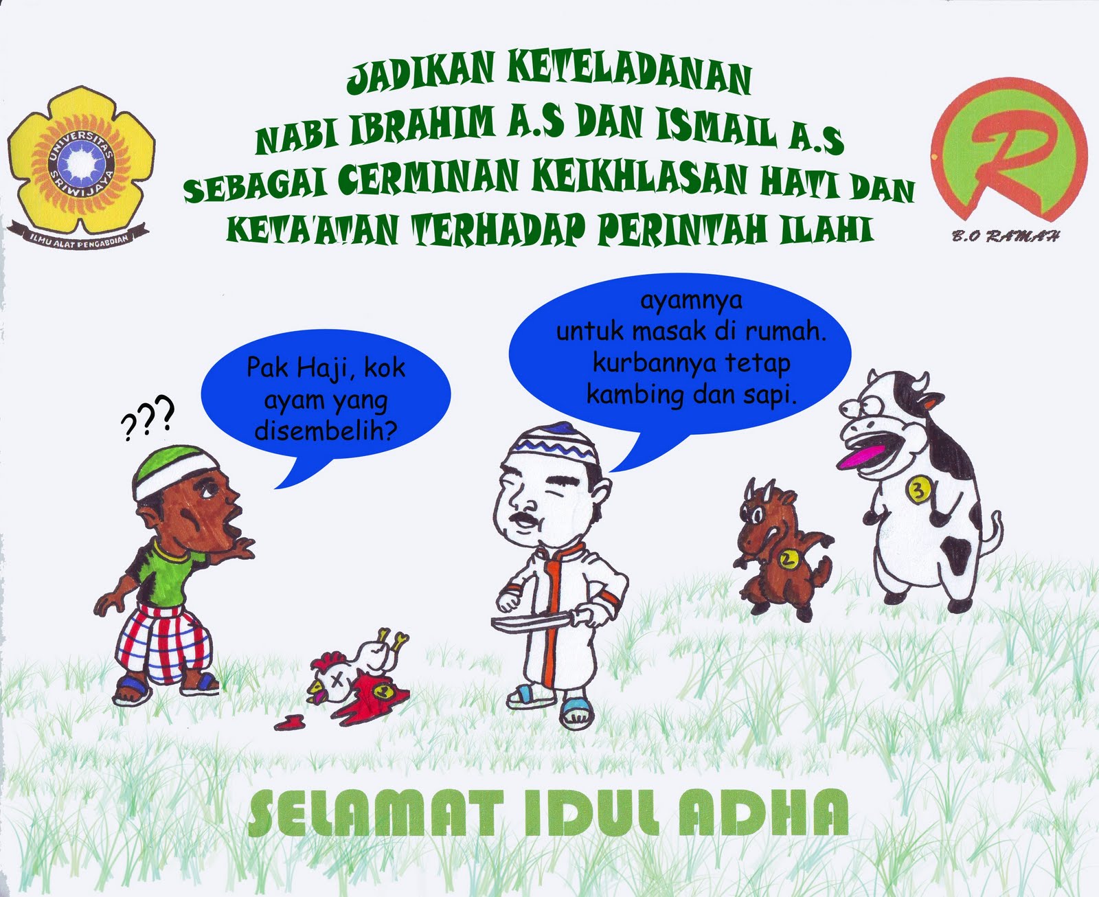 Kumpulan Gambar Kartun Kambing Idul Adha Himpun Kartun