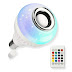 Bluetooth speaker bulb 12watts with remote control system