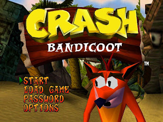 mascotte sony ps1 crash bandicoot