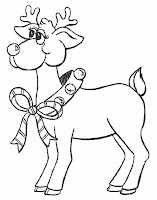 Reindeer Printable Coloring Pages