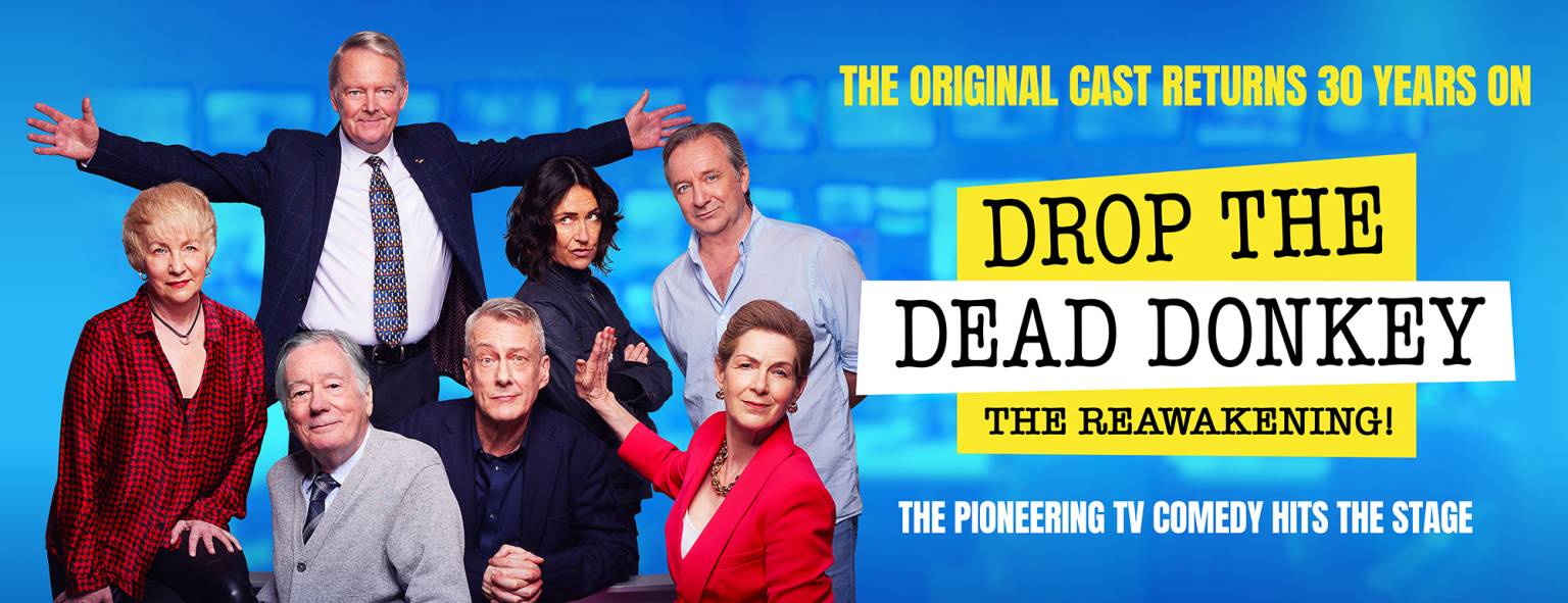 drop the dead donkey poster