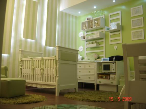 DORMITORIO VERDE PARA BEBE