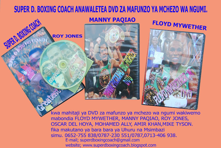 DVD ZA SUPER D BOXING COACH ZILIZOPO SOKONI