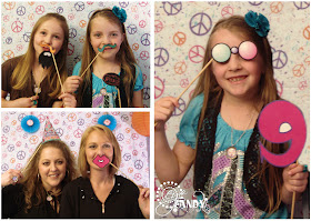 peace party photo booth props