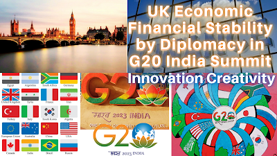 UK Economic Financial Stability by Diplomacy in G20 India Summit