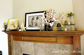 Summer Mantel by MightyCrafty.me