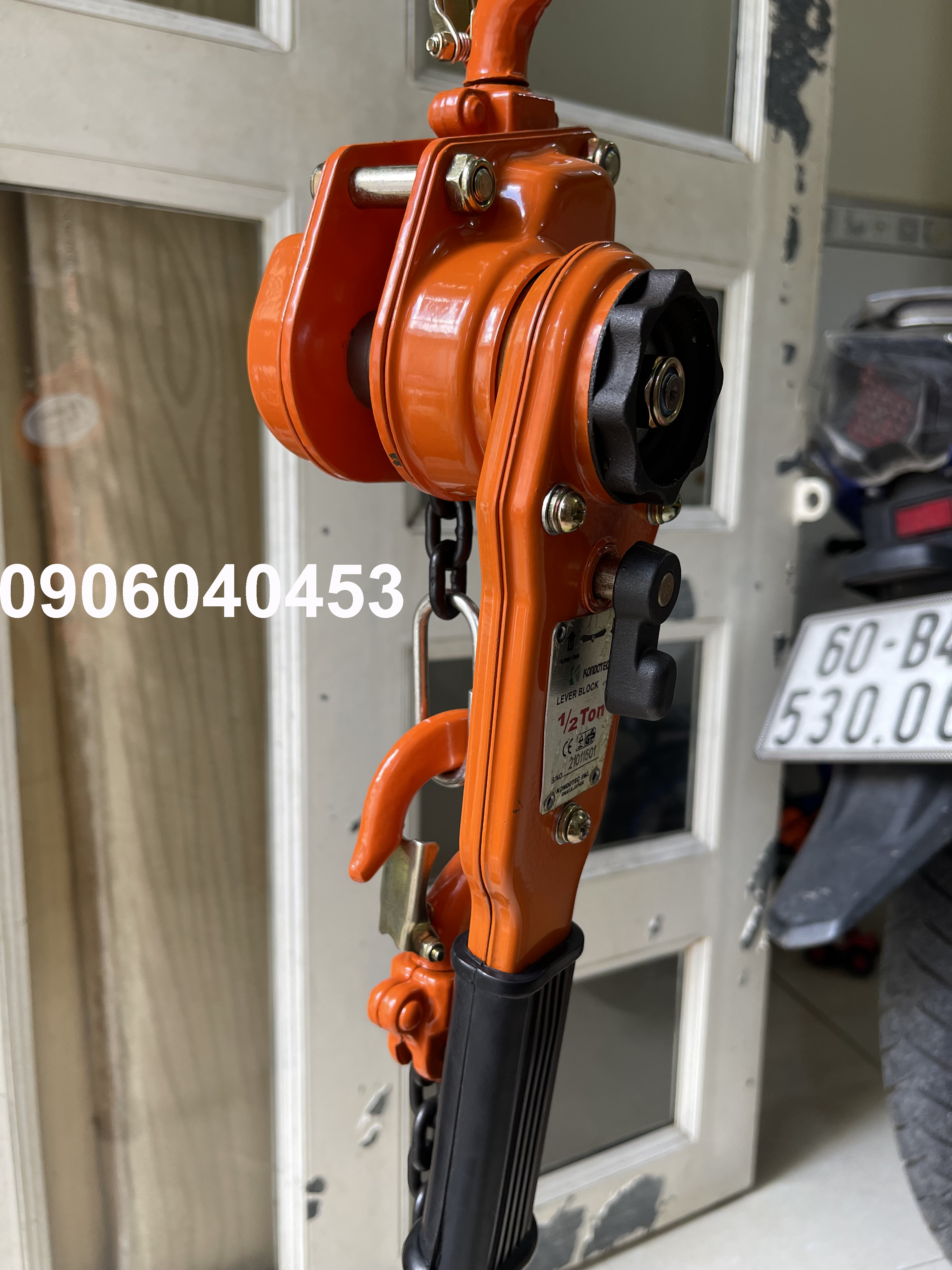 Pa lăng lắc tay 500kg Kondotec KT-L / Kondotec Lever chain hoist KT-L Series 500kg