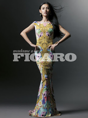 Cecilia Cheung poses for Figaro magazine to promote new film The Lion Roars 2