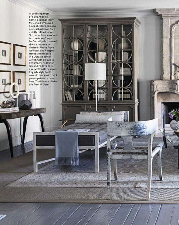 Mary McDonald | House Beautiful | Living Room