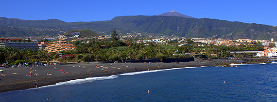 Isla De Tenerife Vivela Playa Jardin Puerto De La Cruz Tenerife