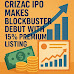 Crizac IPO Makes Blockbuster Debut with 15% Premium Listing