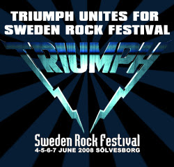 Triumph Live At Sweden Rock Festival CD y DVD