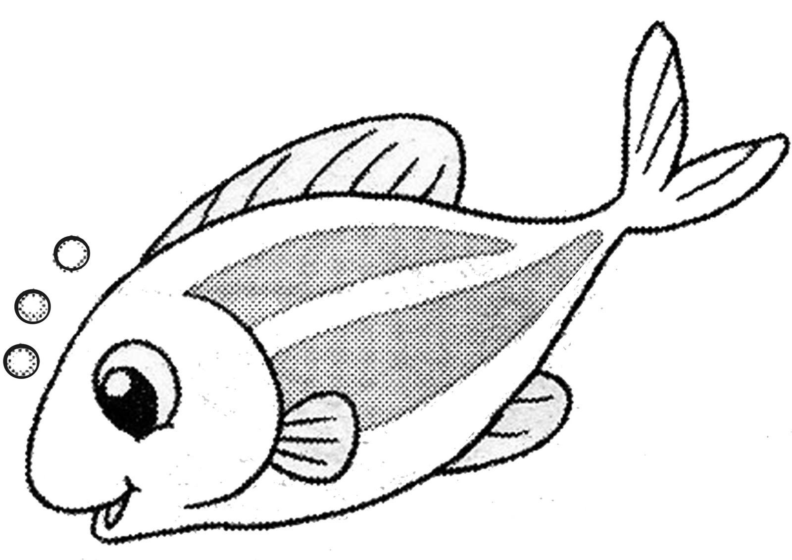 Lukisan Ikan Kartun Cikimmcom