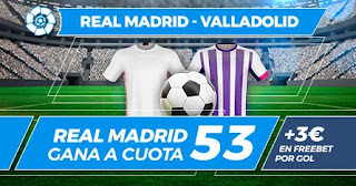 paston megacuota real madrid vs valladolid 30-9-2020