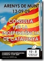 Referendum independentista en Arenys