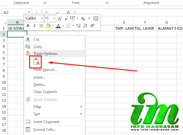 Cara Mengatasi File EZ/CSV Templapte CAPESUN Yang Error (E-Manja)