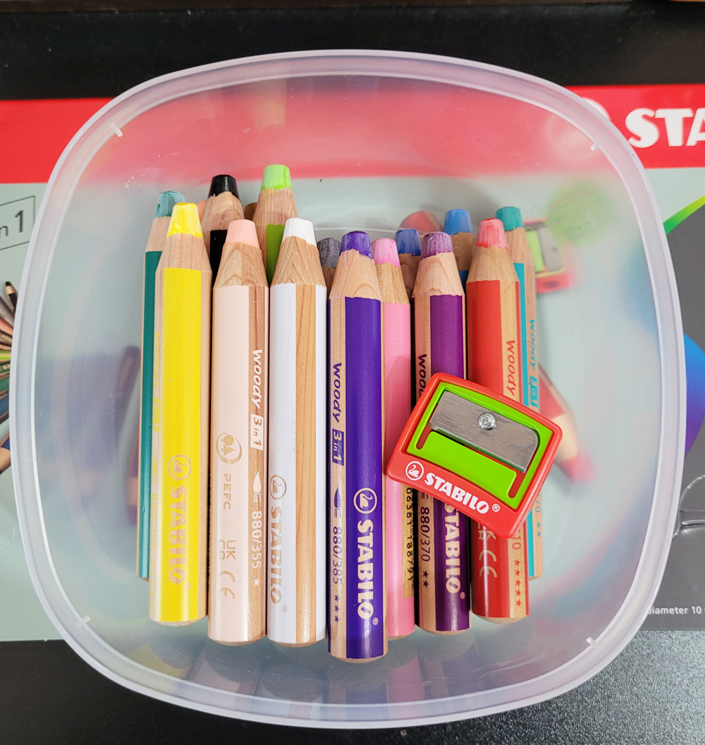 Review: Stabilo Woody 3-in-1 Pencils - Roads to Everywhere