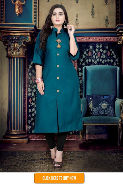  Straight Cotton Kurti