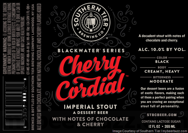 Southern Tier Cherry Cordial Coming To Blackwater Series 500ml Bottles