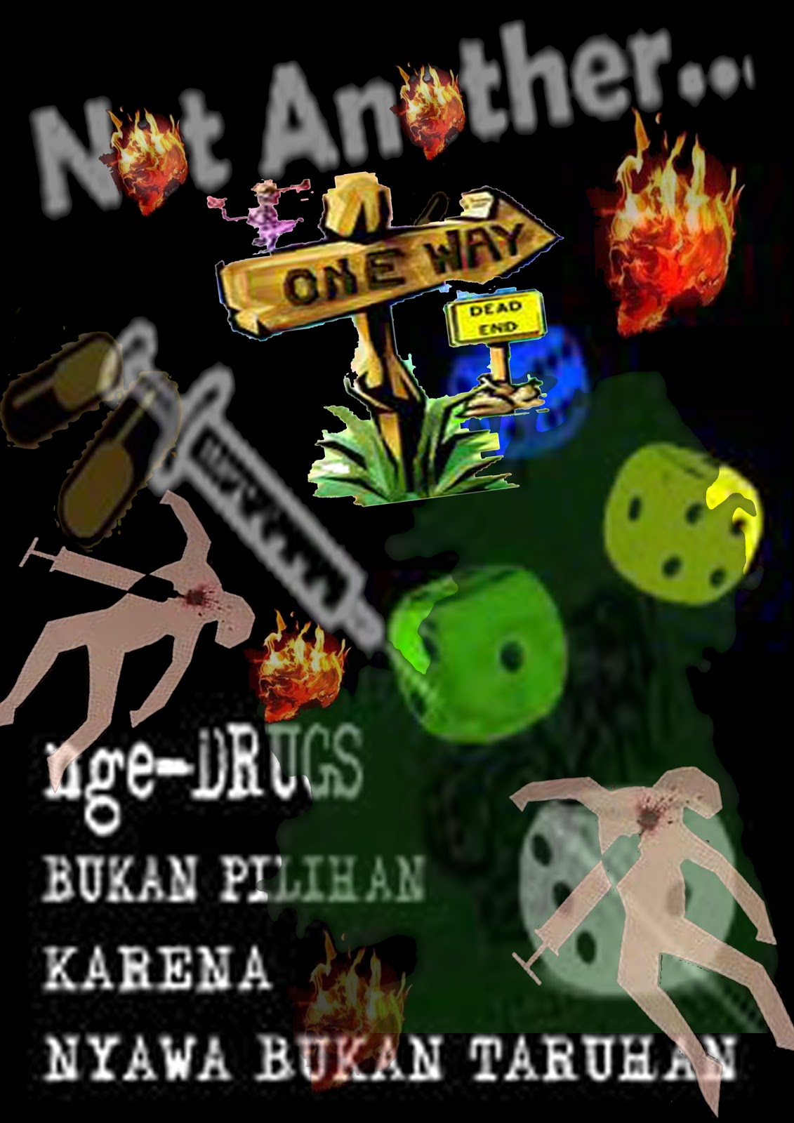 Contoh kalimat poster anti narkoba