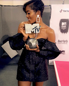 Tiwa Savage wins best African Act at the 2018 #MTVEMA