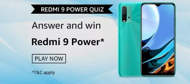 Amazon Redmi 9 Power Quiz